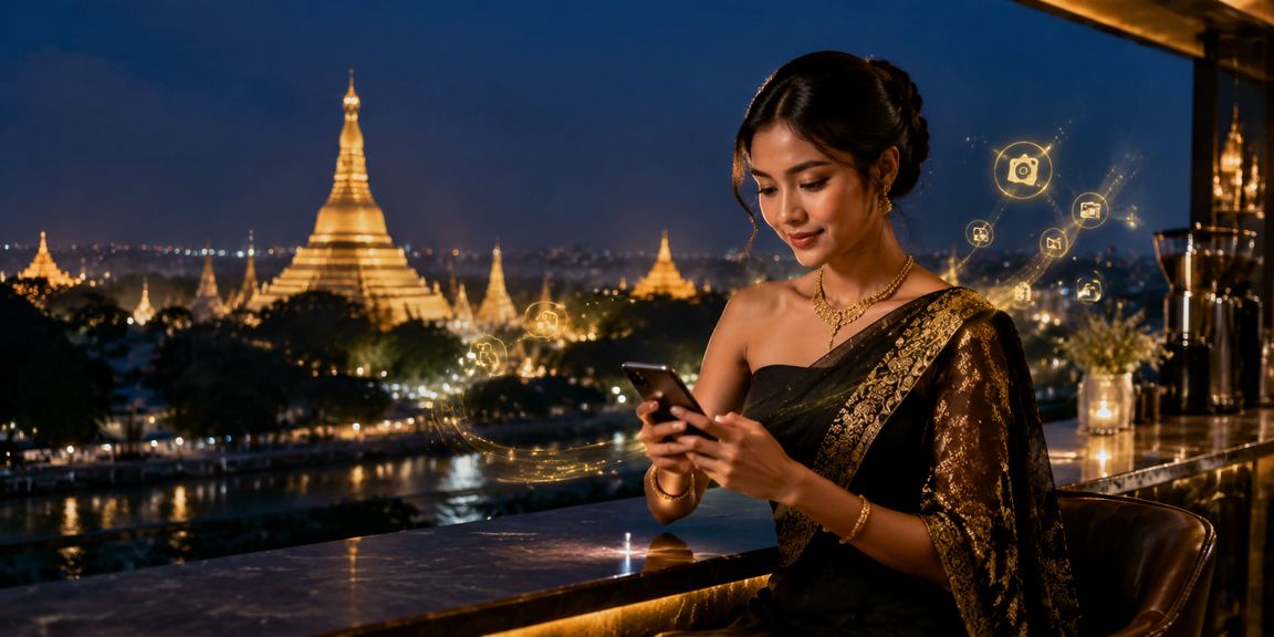 ပဲခူးမြို့တွင် မိုဘိုင်းငွေလွှဲဆောင်ရွက်နေစဉ် အကောင်းဆုံး ပုံရိပ်